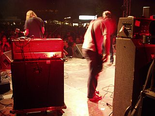 Bild "Terry Hoax Backstageblick"